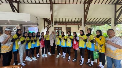 Tim Voli Indoor Putri Kabupaten Bima Raih Medali Emas Usai Kalahkan Sumbawa 3-1